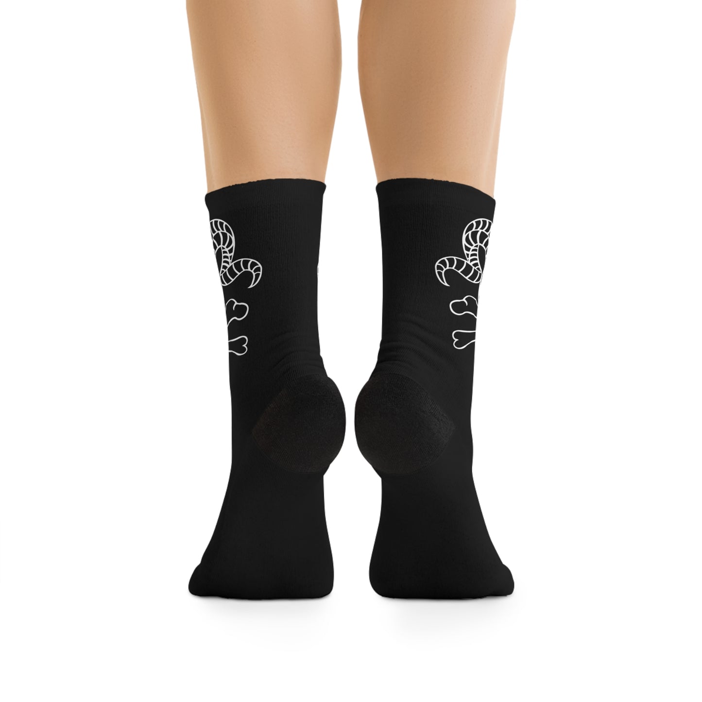 Descent to Darkness - Recycled Poly Socks