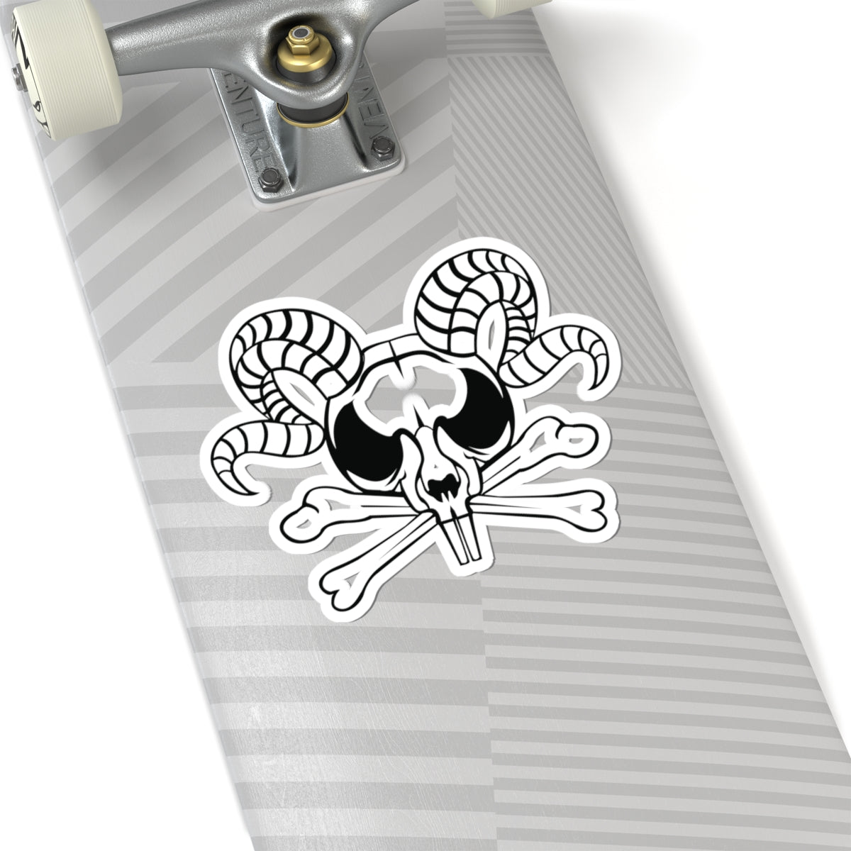 Descent to Darkness Skull- Kiss-Cut Stickers
