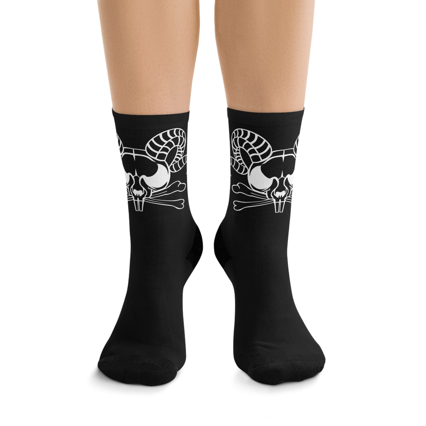 Descent to Darkness - Recycled Poly Socks