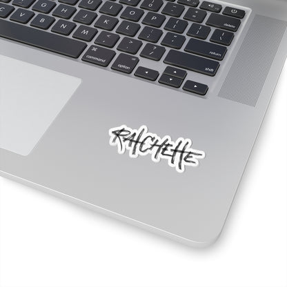 Stylish Kiss-Cut Sticker - 'RACHETTE'