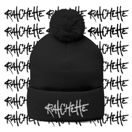 Ratchette Pom-Pom Knit Cap