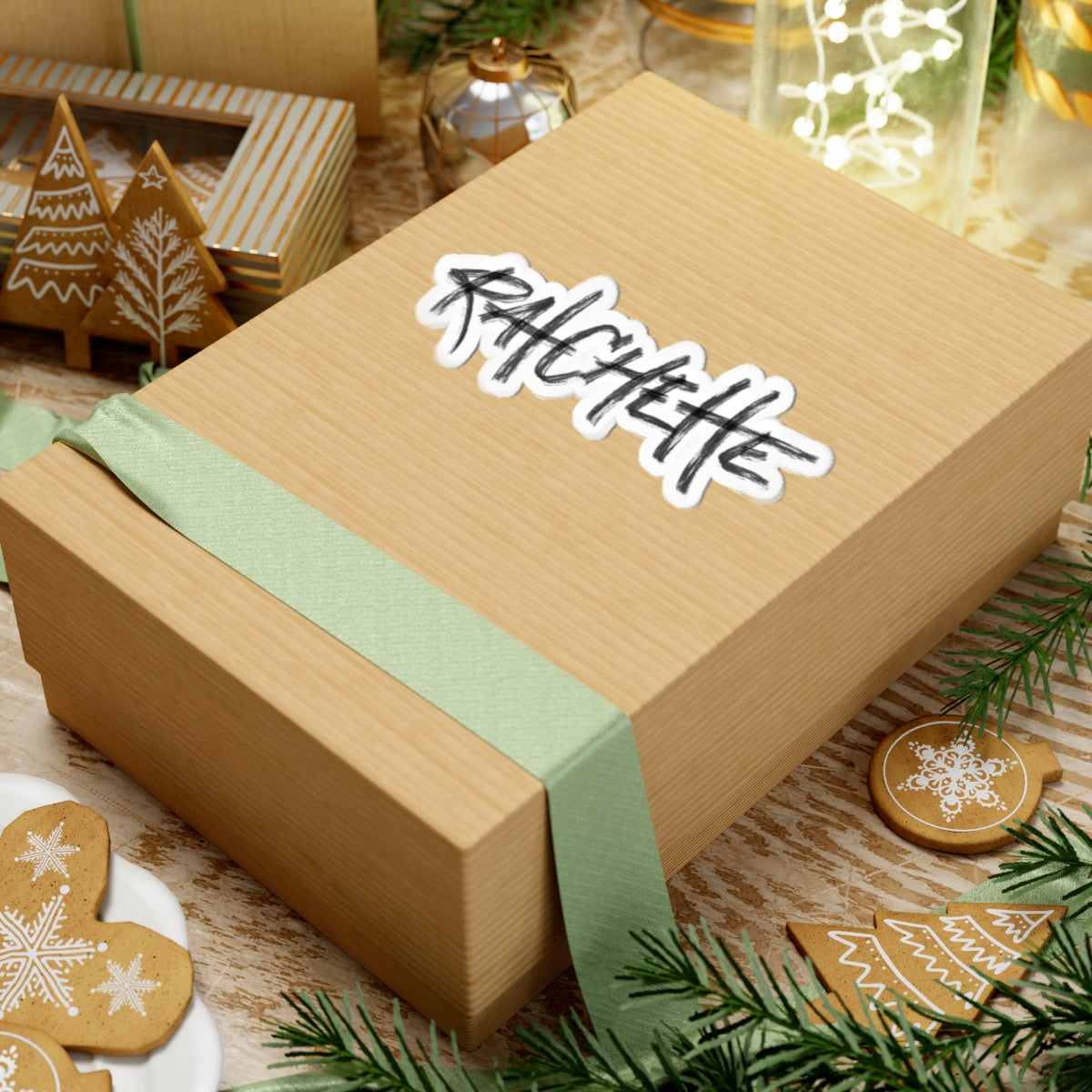 Stylish Kiss-Cut Sticker - 'RACHETTE'