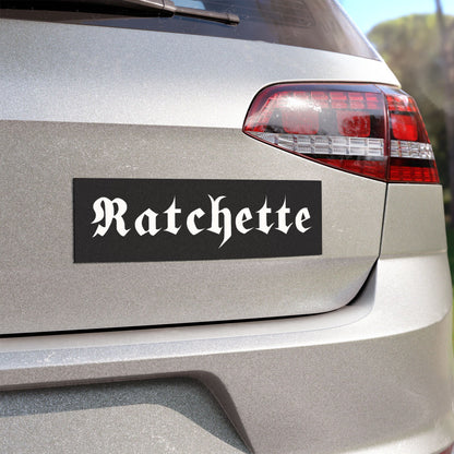 Ratchette Club - Car Magnet