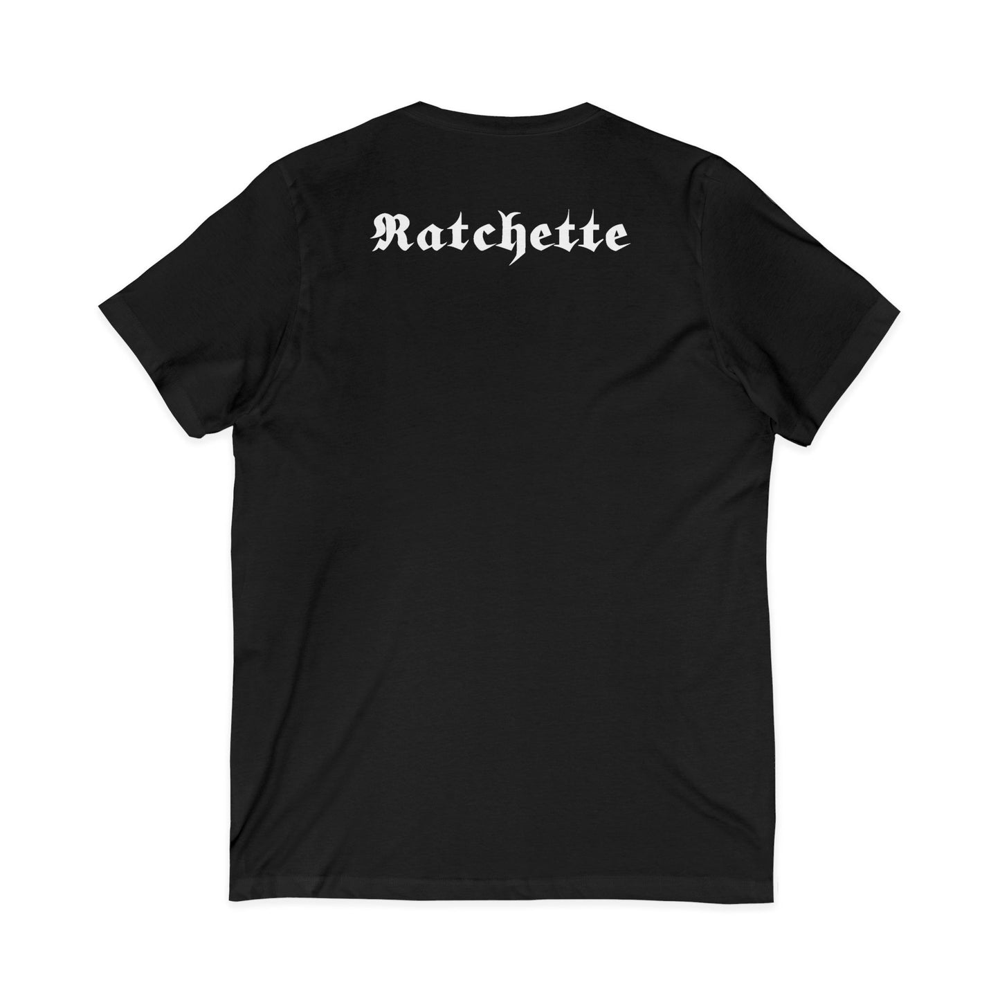 Unisex Jersey Short Sleeve V-Neck Tee