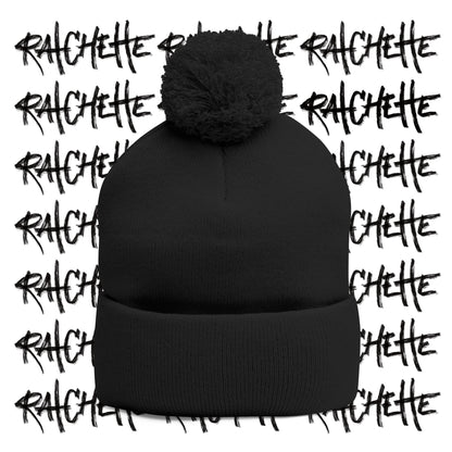 Ratchette Pom-Pom Knit Cap