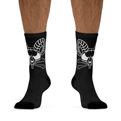 Descent to Darkness -  Recycled Poly Socks