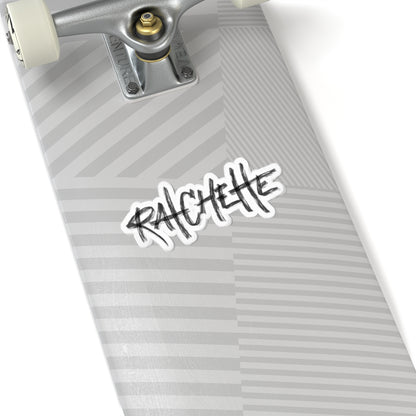 Stylish Kiss-Cut Sticker - 'RACHETTE'